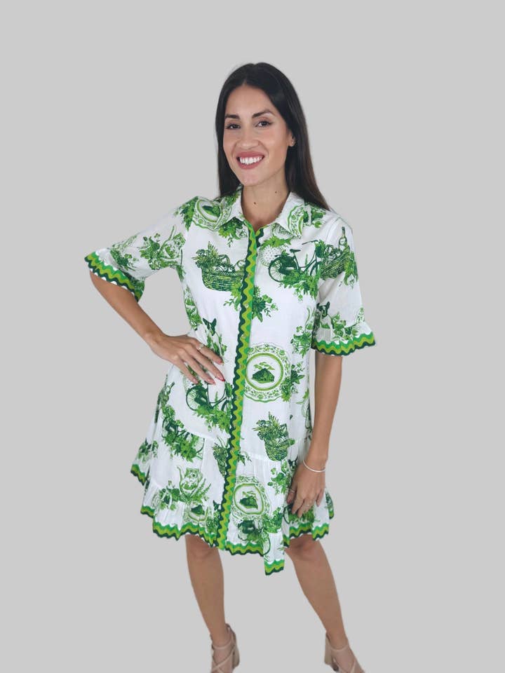 LISBON MINI | VERT PIQUE-NIQUE pour la vente par IslaPayal