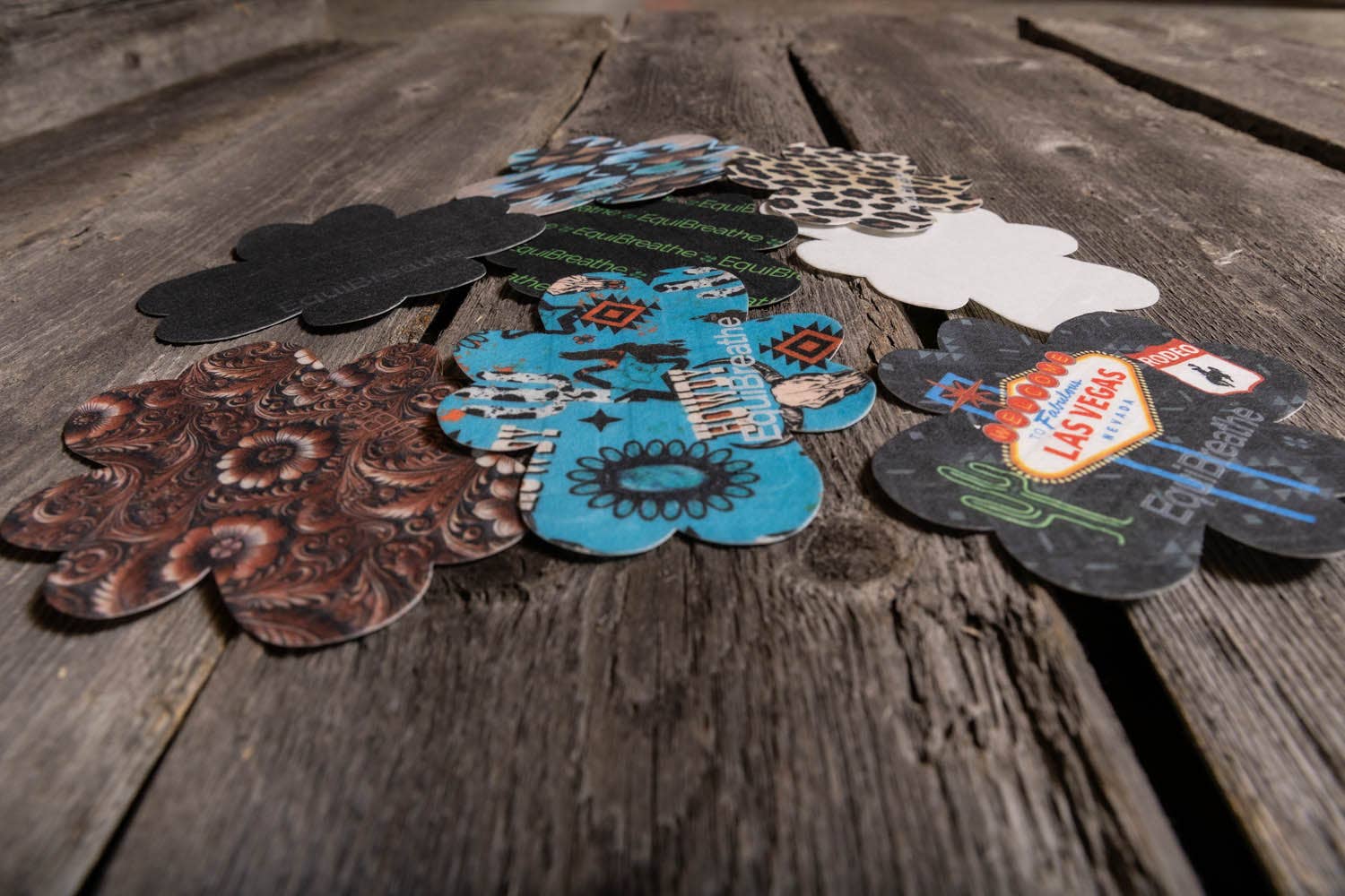 EquiBreathe™ - Vente Équipement d’équitation - EquiBreathe™ Patch Nasal Équin - Cuir Outilé11