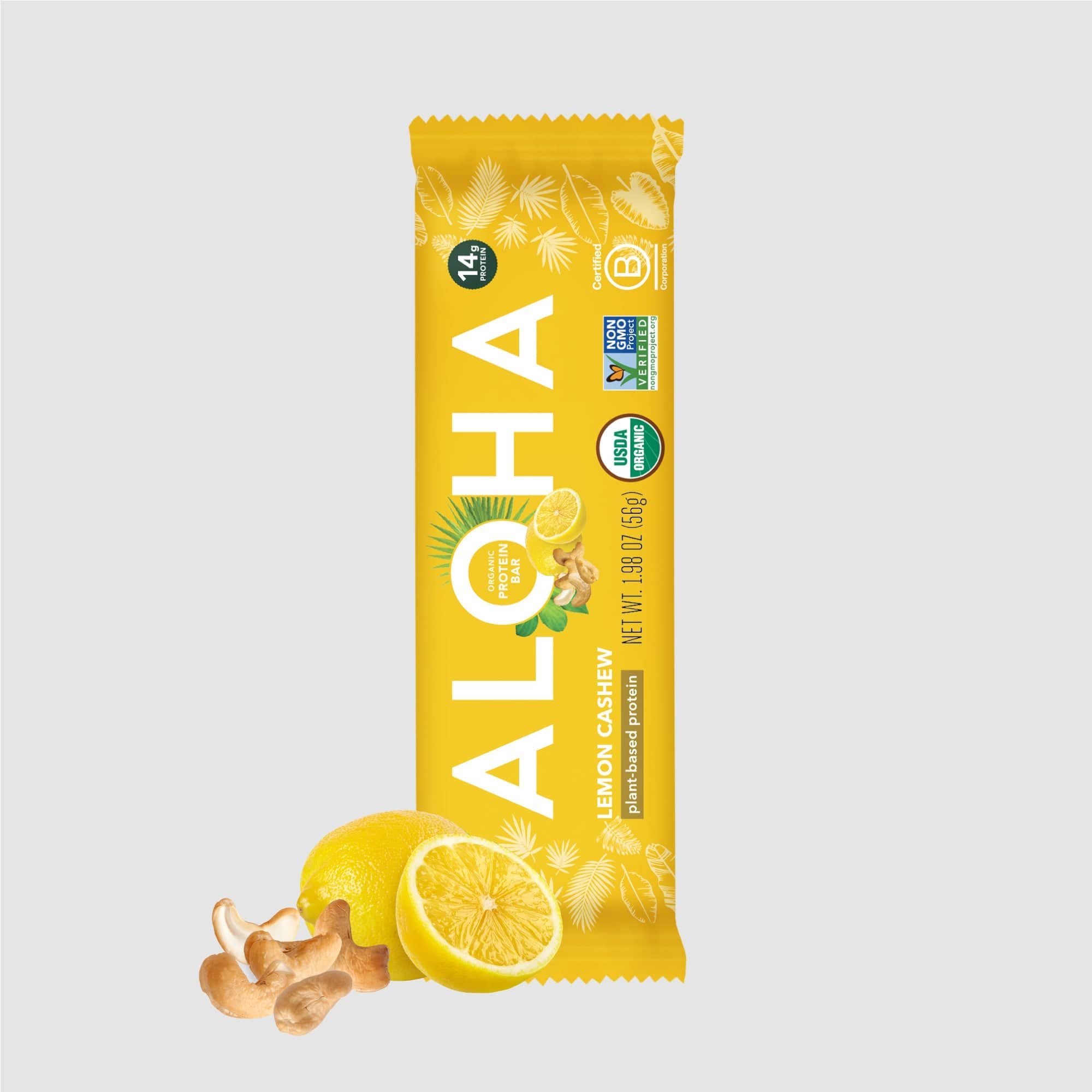 Aloha - Wholesale Snack Bar - Lemon Cashew Protein Bar