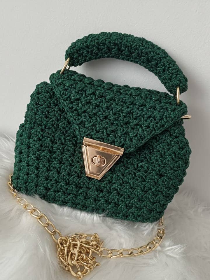 CHQE Clutch Crossbody Bag for Women, Handmade Crochet for wholesale by CHQEL