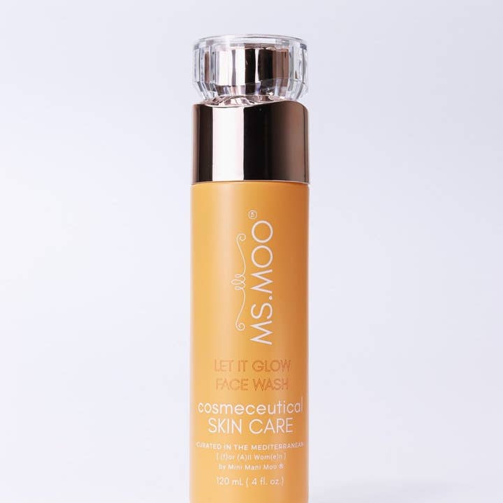 MS. MOO™ LET IT GLOW FACE WASH 120ml for wholesale by MiniManiMoo!!