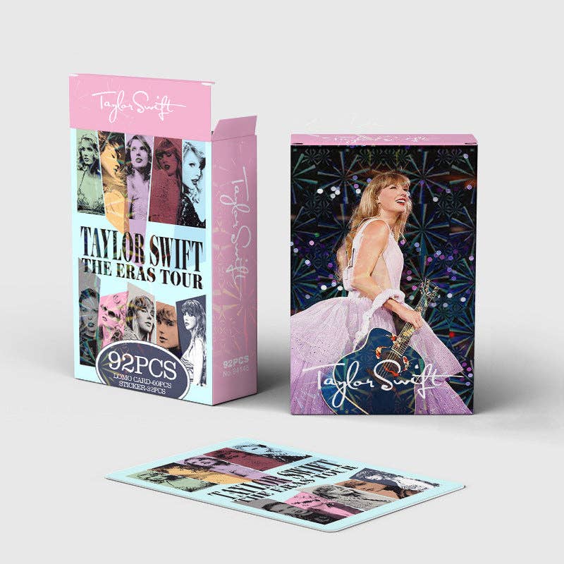 Auraquise - Vente Jeux de cartes - Ensemble de Photocartes Taylor Swift « La Vie d'une Showgirl » 92pcs Cartes LOMO Recto-Verso Album Merch8