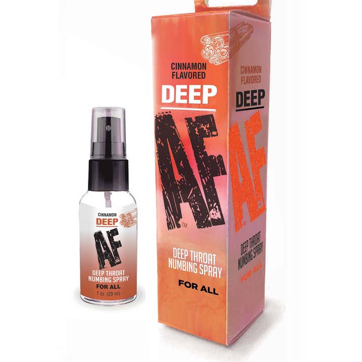 Little Genie Productions - Vente Spray pour le mal de gorge - Spray Anesthésiant Gorge Profonde AF - Cannelle