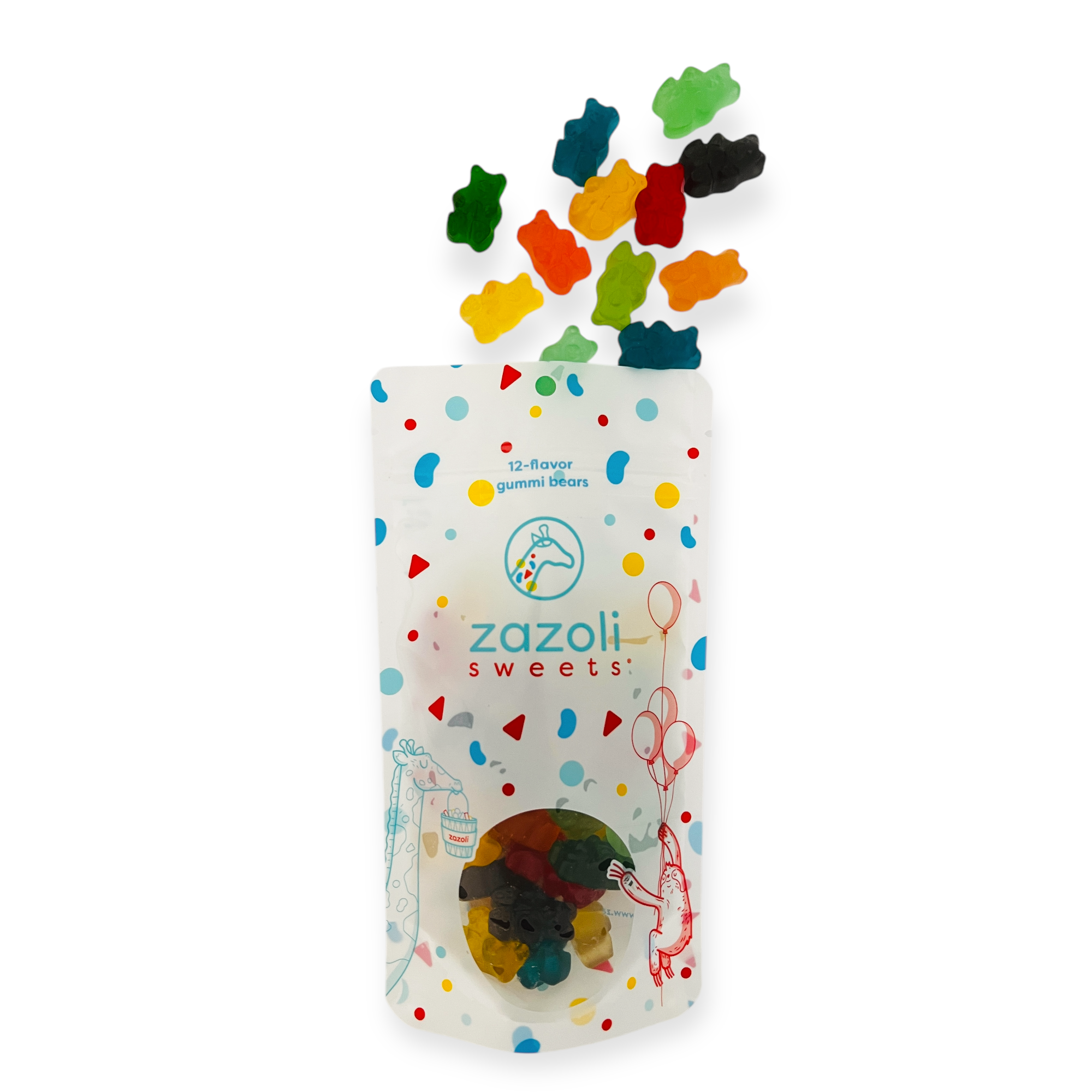 Zazoli Sweets LLC - Wholesale Gummy - 12 Flavor Gummi Bears1