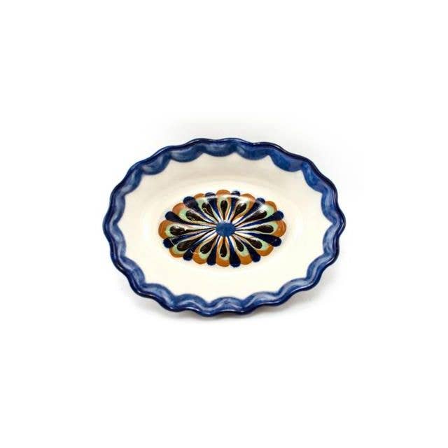 Lucia's Imports - Vente Bols à condiments/sauces - Bol de trempage à tapas ovale1