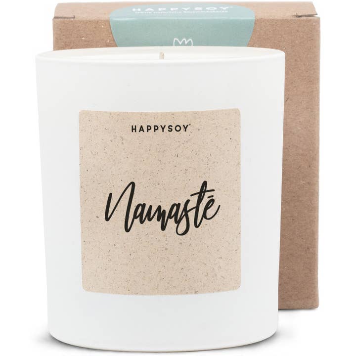 Happysoy - Wholesale Jar/Filled Candle - Scented candle | Namasté!