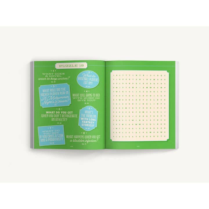 HarperCollins Focus - Wholesale Coloring & Activity Book - Adult - The Punniest Word Searches in The World6