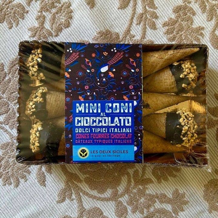 Mini Coni Al Cioccolato 200 G per la vendita all'ingrosso da parte di Les Deux Siciles