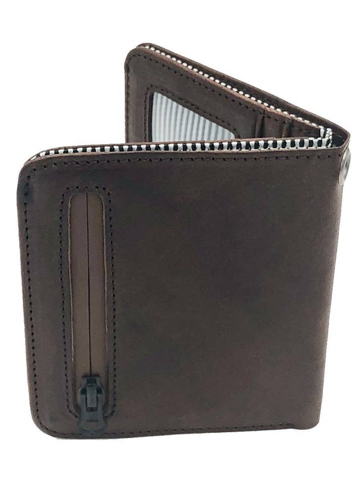 Portefeuille à deux volets Bramante - Marron pour la vente par Momentum Watch