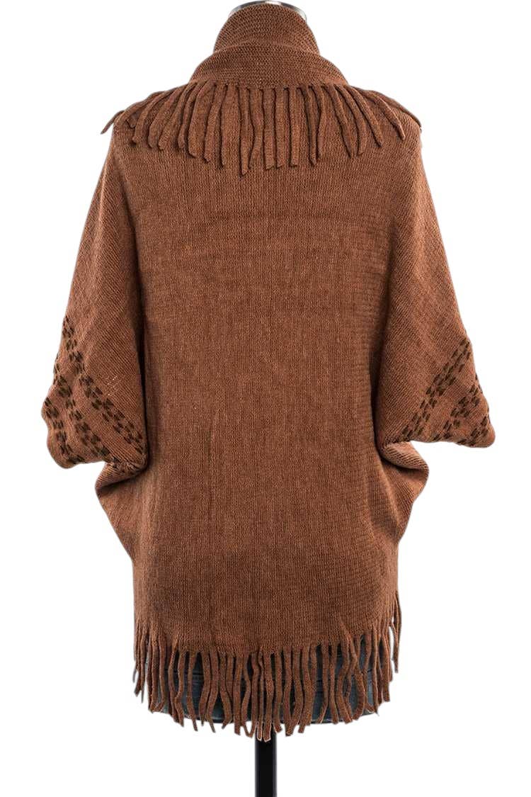 LA Jewelry Plaza - Vente Cardigan – femme - Cardigan en maille à revers fendus2