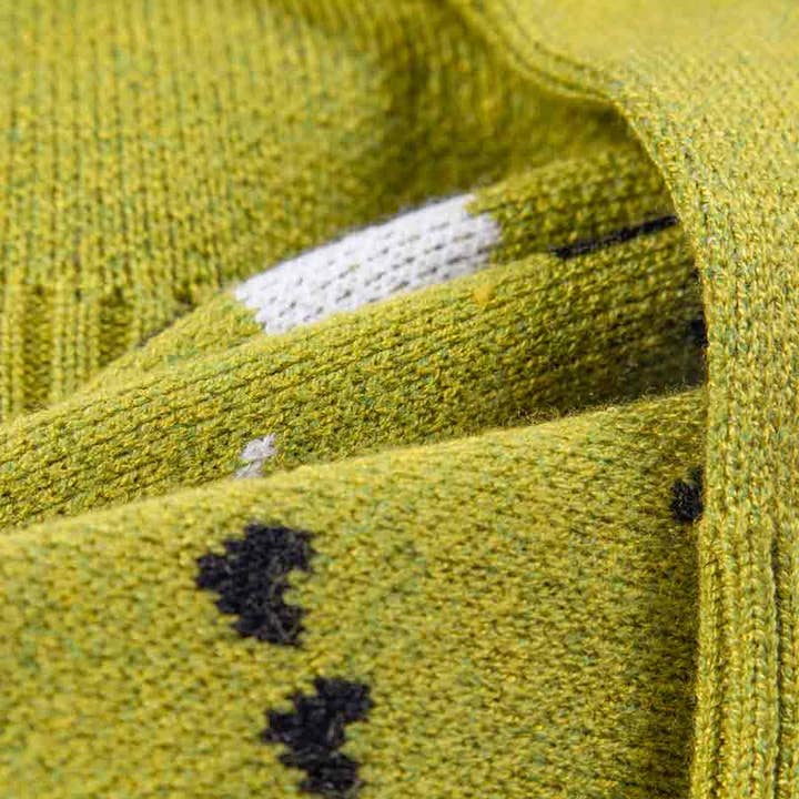 Olive Sheep Knitted Dog Sweater for wholesale on Faire8