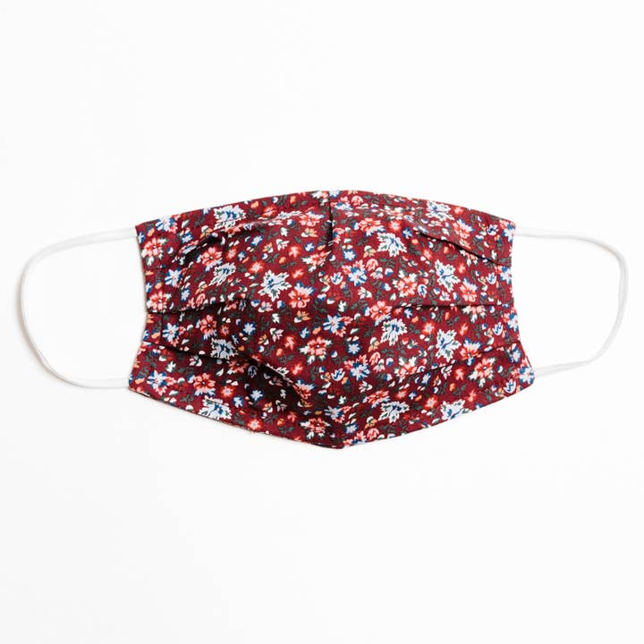 Soul Perch - Vente Masque/visière de protection pour le visage - Masque Visage Automne Floral Grand