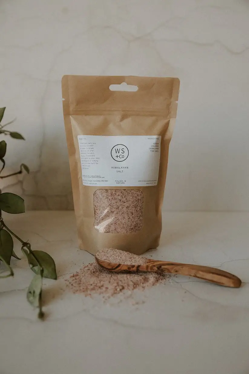 Wild Sage + Co Ltd – wholesale Salt soak – Men's – Himalayan Pink Salt - Bath Salts1