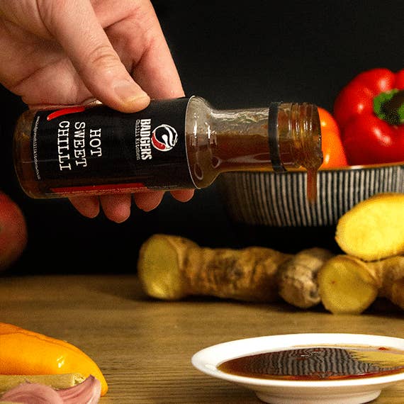 Badgers chilli kitchen – wholesale Stark sås – Hot Sweet Chili varm sås