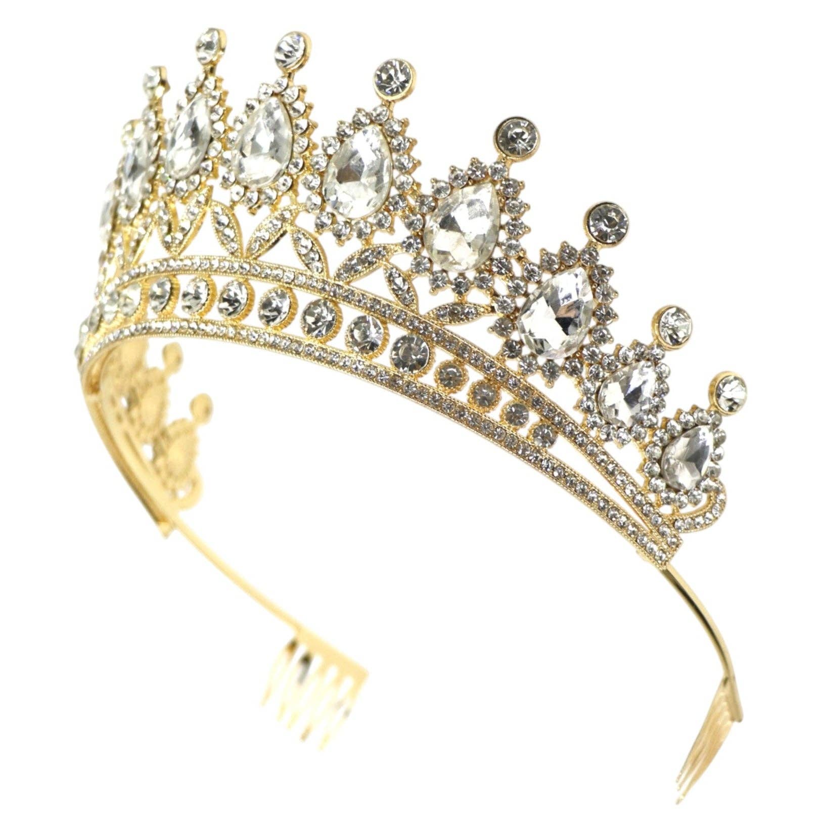 TAPA fashion – Engroshandel Tiara – Kvinder – Krystal Tiara Krone HT0879 (1STK)29