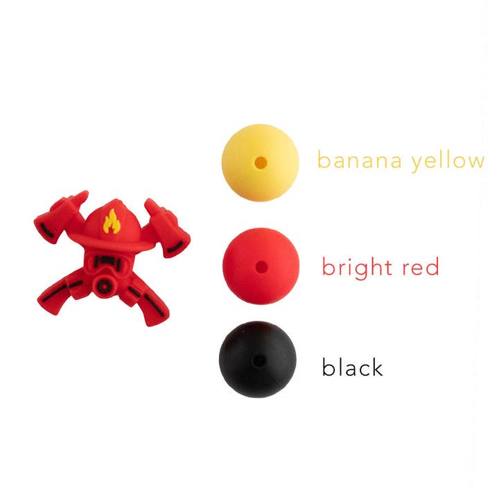 Cara & Co Silicone Craft Supply - Wholesale Craft supplies - Ax Buddy Silicone Focal Beads1