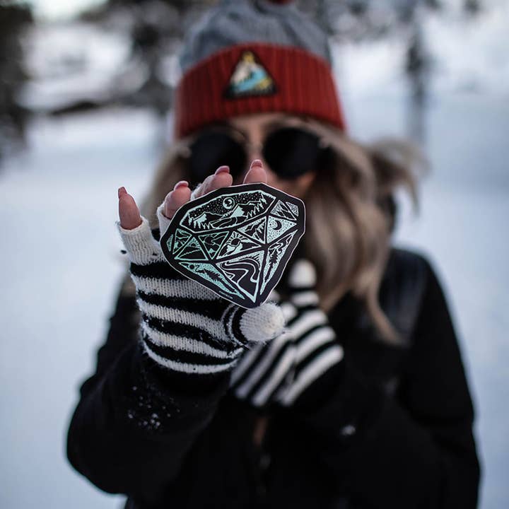 Autocollant diamant pour la vente par Atomicchild