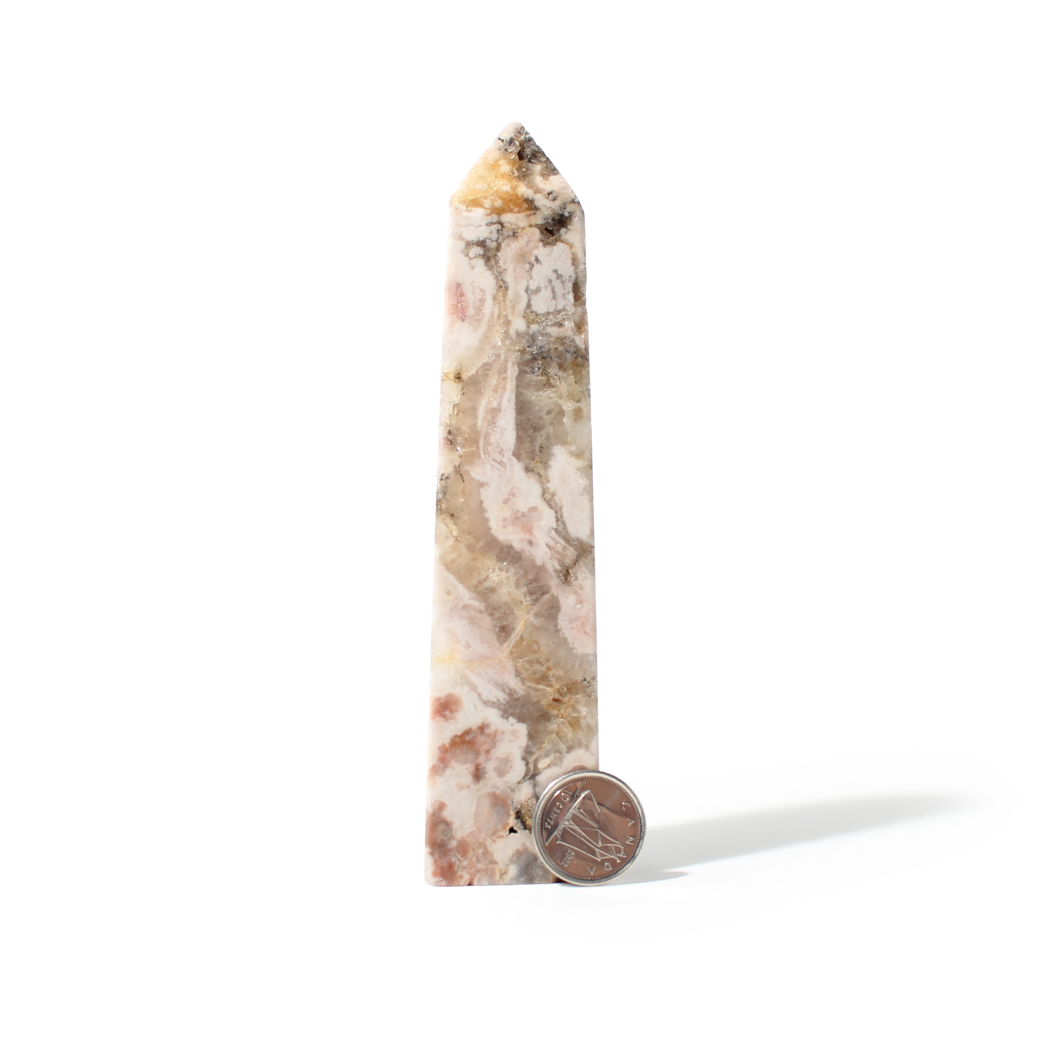 Stonebridge Imports - Wholesale Spiritual Stone/Crystal - Flower Agate Tower3