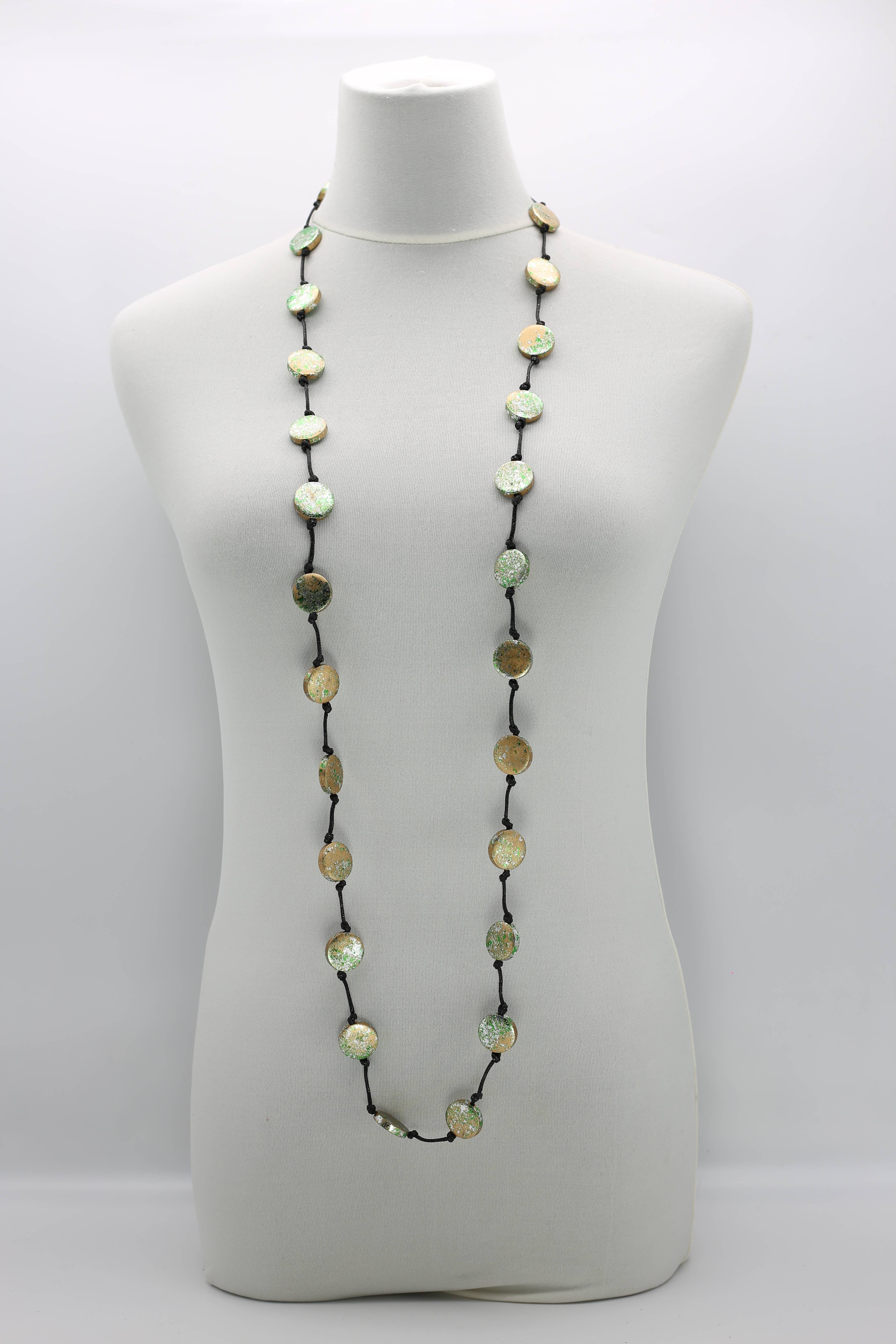 Jianhui London - Vendita all'ingrosso Collane a bavaglio - Collana con moneta - Dorata a mano - Piccola3