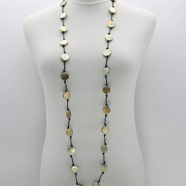 Jianhui London - Vendita all'ingrosso Collane a bavaglio - Collana con moneta - Dorata a mano - Piccola3