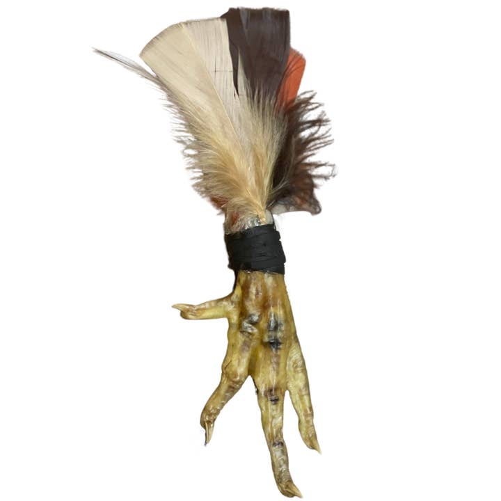 Eye of Toad, LLC - Wholesale Meditation Supplies - Authentic New Orleans Hoodoo Chicken Foot Amulet / Earthy