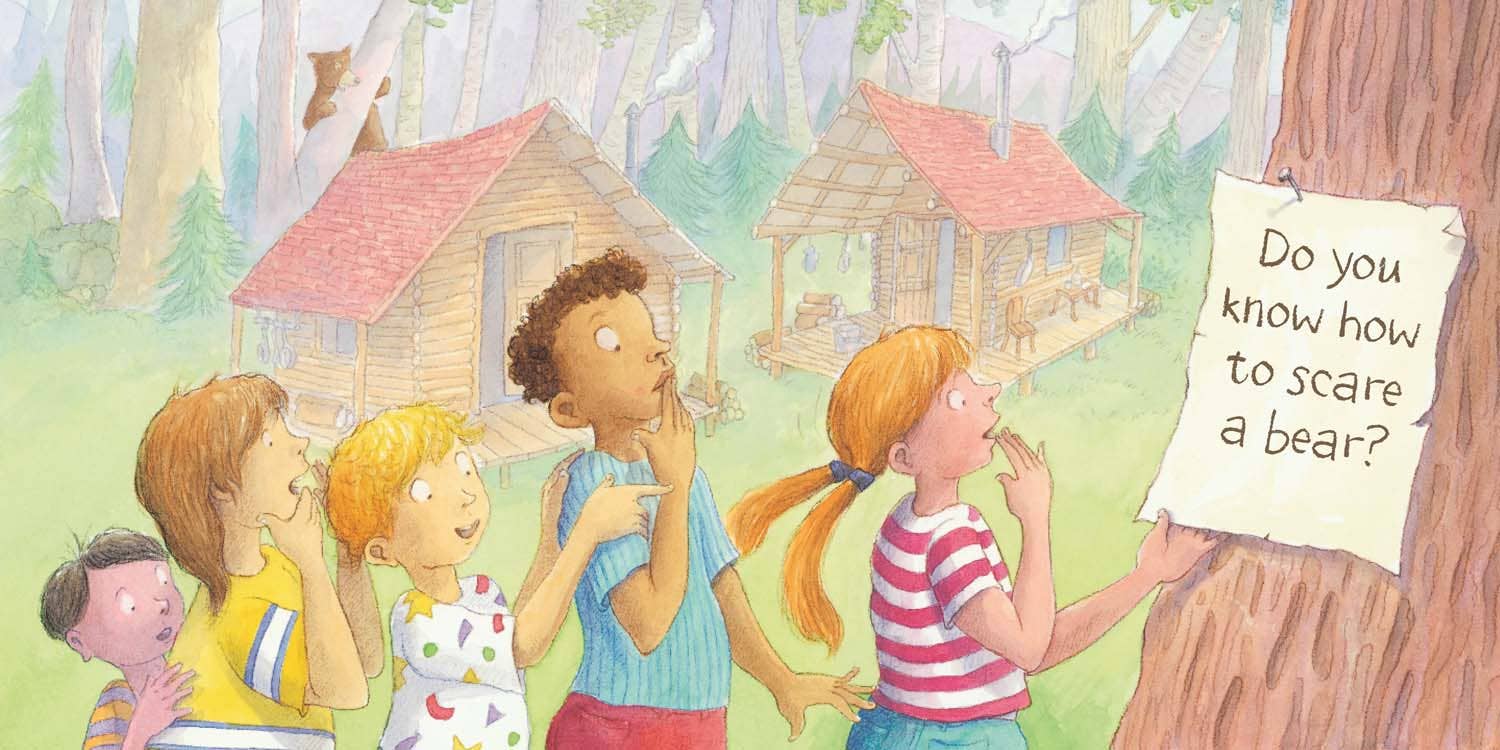 Sleeping Bear Press - Wholesale Preschool Book (3-5) - Scare a Bear Picture Book1