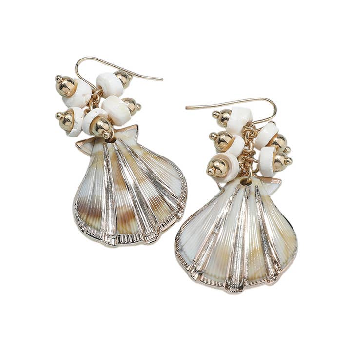 Sensibling Corp. - Wholesale Dangle Earrings - Seashell Dangle Earrings
1