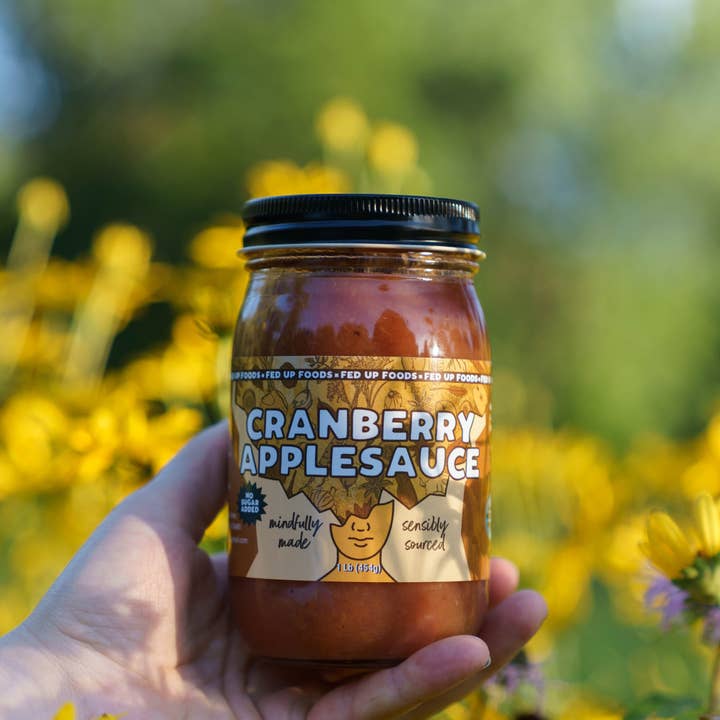 Fed Up Foods - Wholesale Fruit Sauce - Cranberry Applesauce3