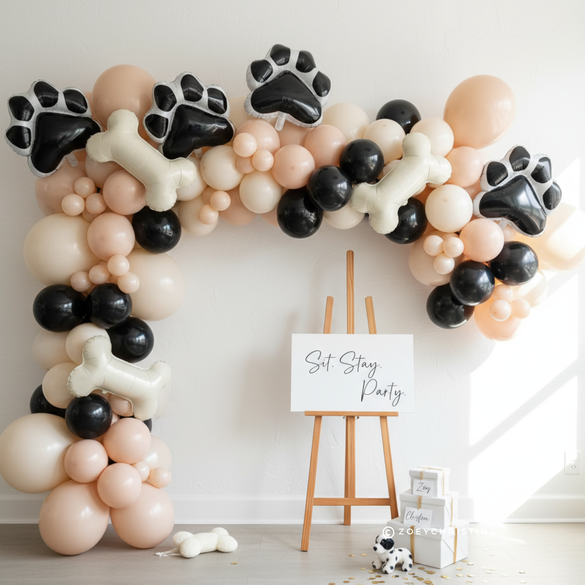 Zoey Christina - Wholesale Balloon - Dog Bone Foil Balloon – Pet Party & Pawty Décor1
