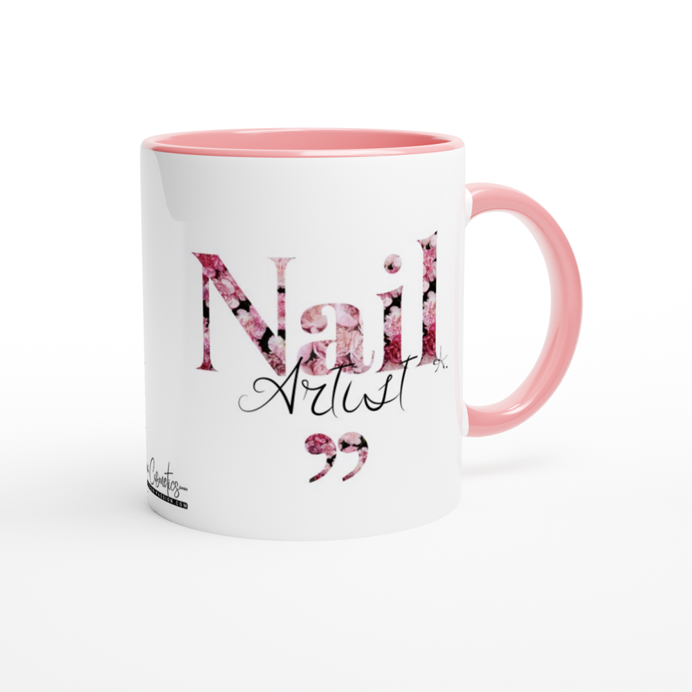 Doriana Cosmetics GmbH - Wholesale Coffee Mug - NailArtist - ceramic mug 11oz pink1
