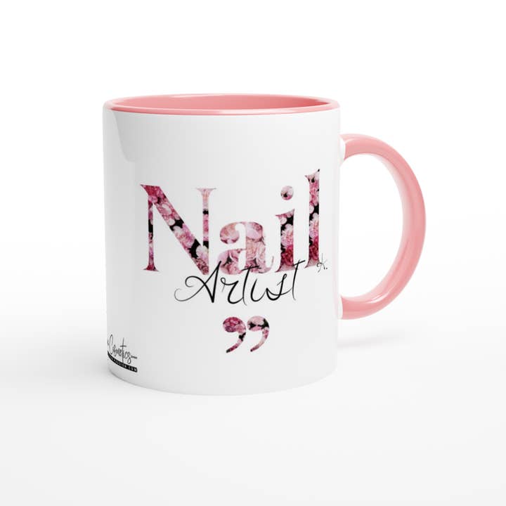 Doriana Cosmetics GmbH - Wholesale Coffee Mug - NailArtist - ceramic mug 11oz pink1
