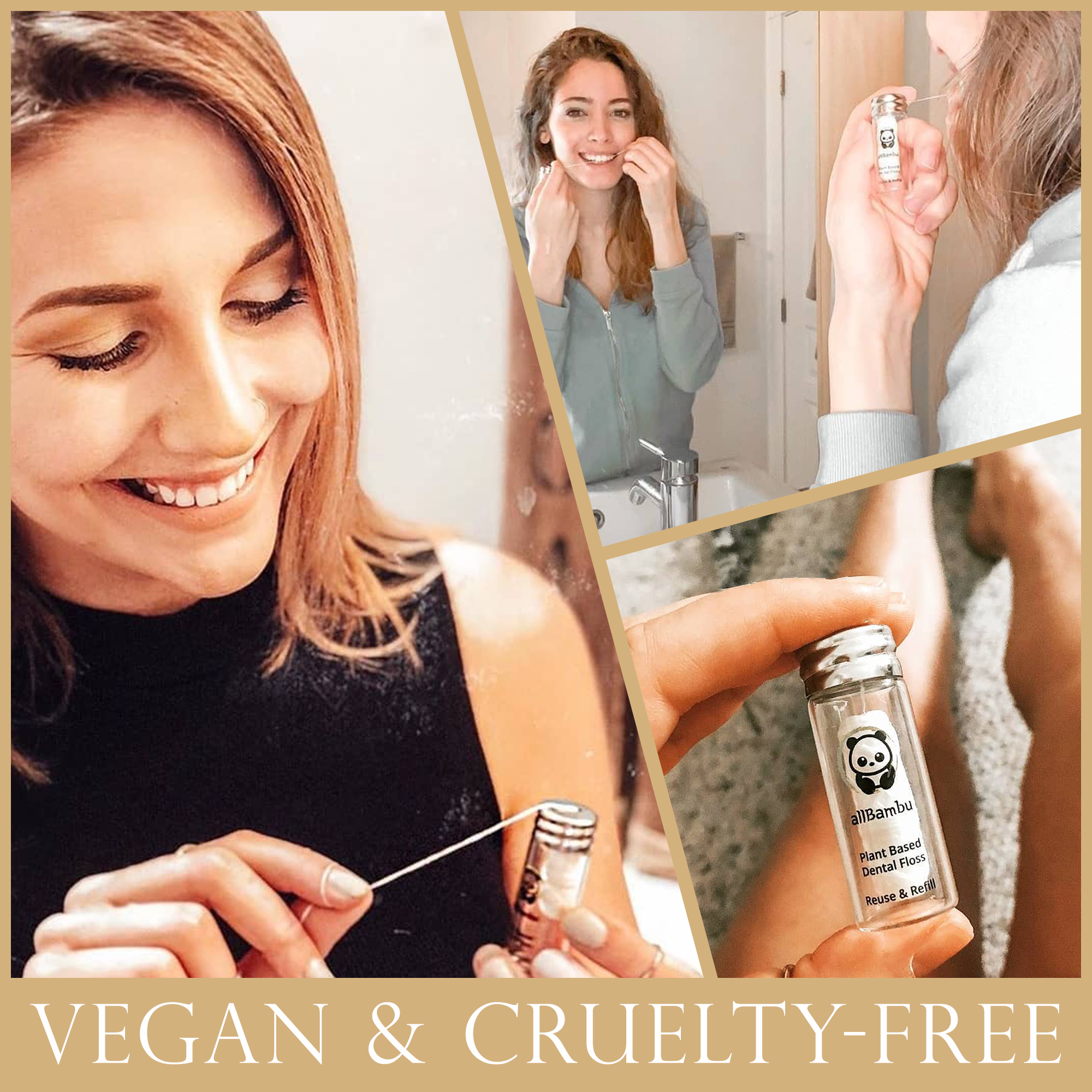 allBambu Inc - Wholesale Floss - Eco Dental Floss Refills - Mint5