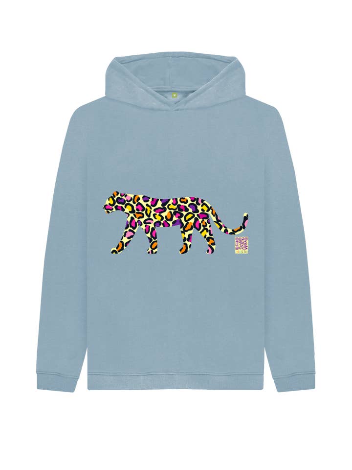 Sudadera con capucha rosa leopardo para niños para venta al por mayor de Dodo & Pals
