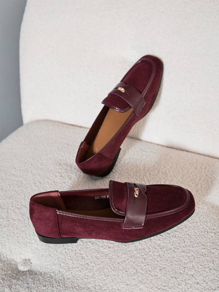 ERYNN - Wholesale Loafers - Women's - THIN-SOLED LOAFER - violet12