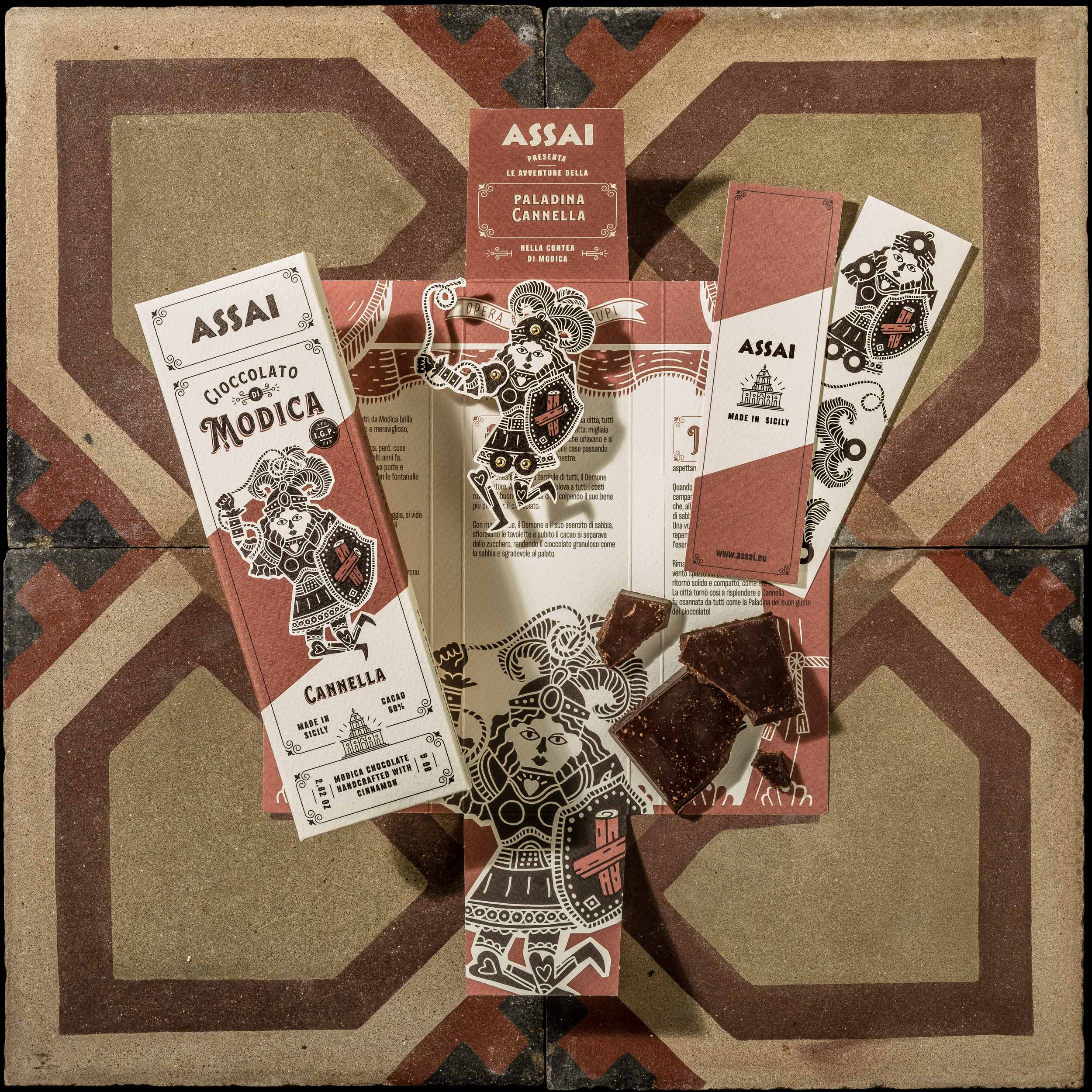 ASSAI - Modica Chocolate - Wholesale Chocolate Bar - Modica Chocolate PGI with Cinnamon1