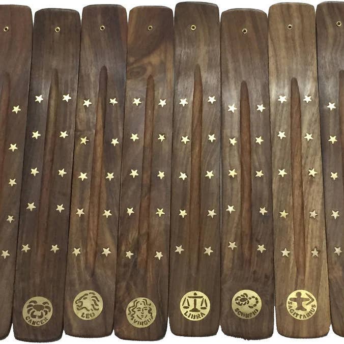 Røgelsesbrænder -Træstokholder -Stjernetegn for engroshandel hos Arômes & Évasions