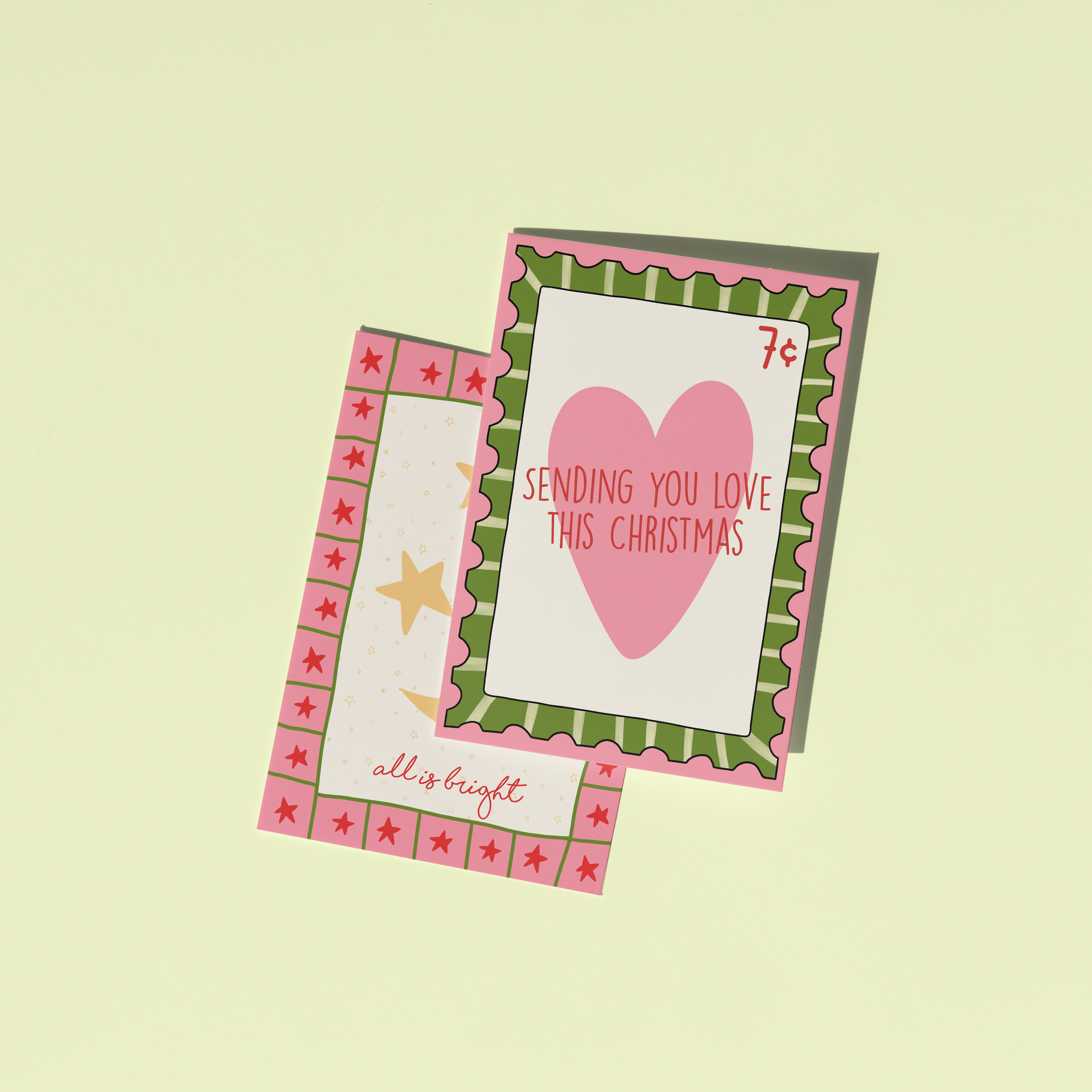 From Rosalie - Wholesale Christmas card - Sending Love This Christmas | Christmas Card | Hamper Card 3