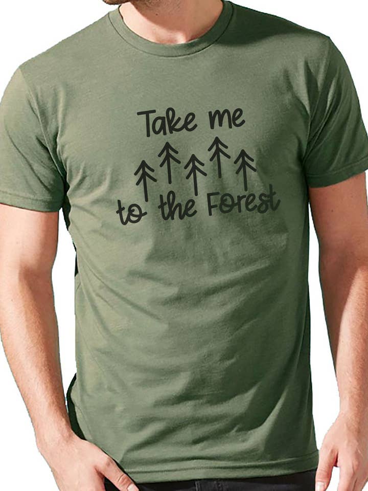 Take me to the Forest Shirt | Gift for Hikers - Aventure Shirt - Fathers Day Gift - Dad Gift TShirt - Husband Gift - Camping Shirt for wholesale by EBOLLO