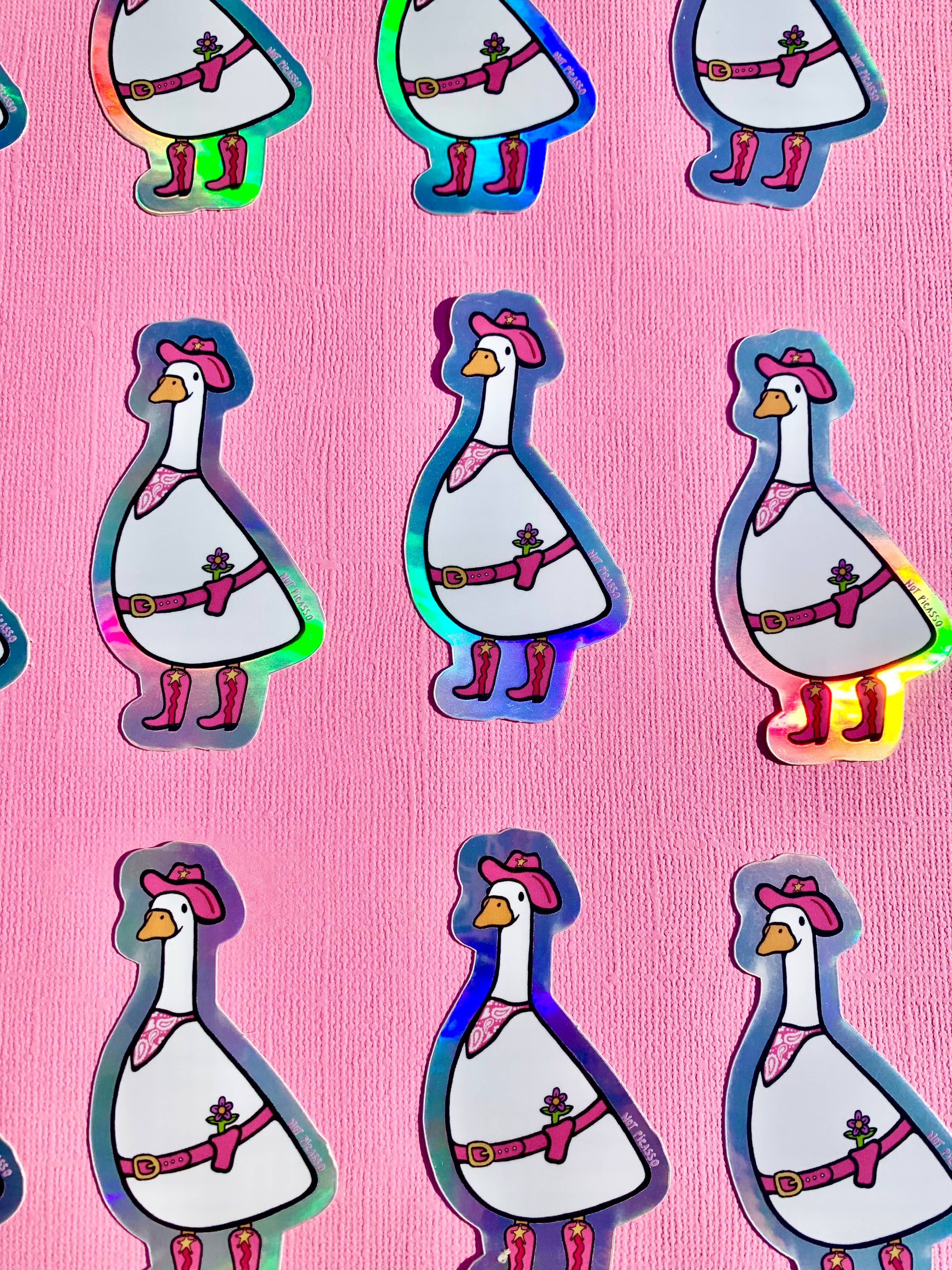 Not Picasso - Wholesale Sticker - Dolly Goose Sticker1
