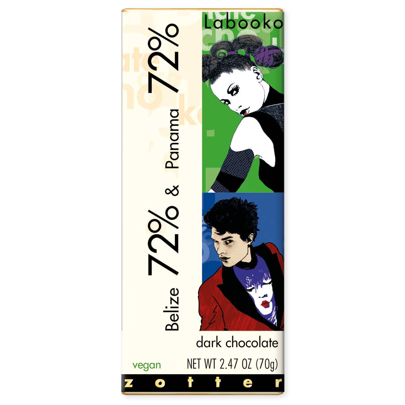 Zotter Chocolates - Wholesale Chocolate Bar - Contest: Belize 72% & Panama 72% (Labooko)2