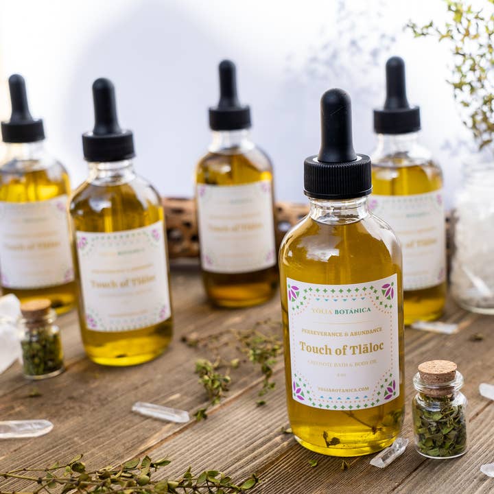 Desert Rain Creosote Bath & Body Oil - Touch Of Tlaloc for wholesale by Yolia Botanica