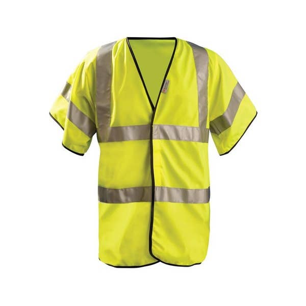 Gilet, double bande unie de qualité supérieure, classe 3 pour la vente par Hyperkewl / Miracool Occunomix