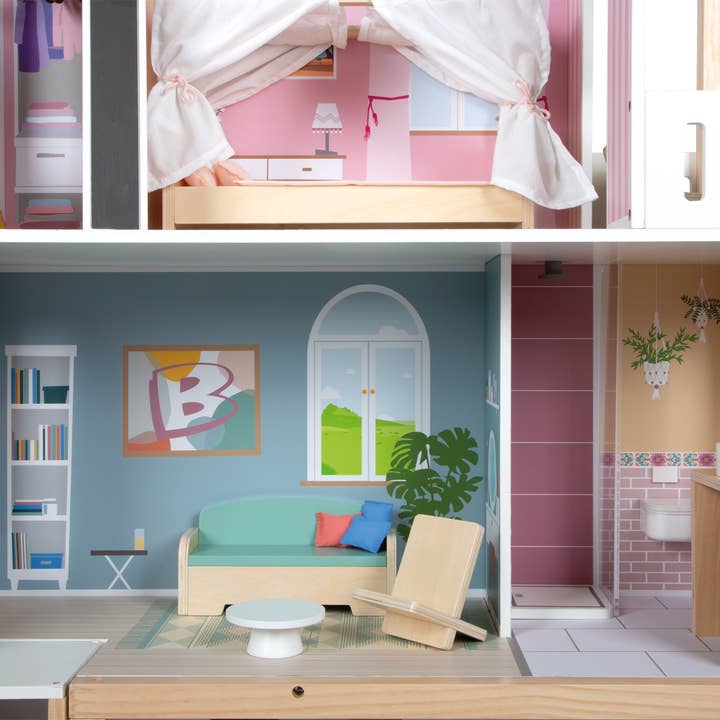 small foot - Wholesale Doll Accessory Kit - Kids - Dollhouse Dream Villa XL | Dollhouses | Wooden Toys8