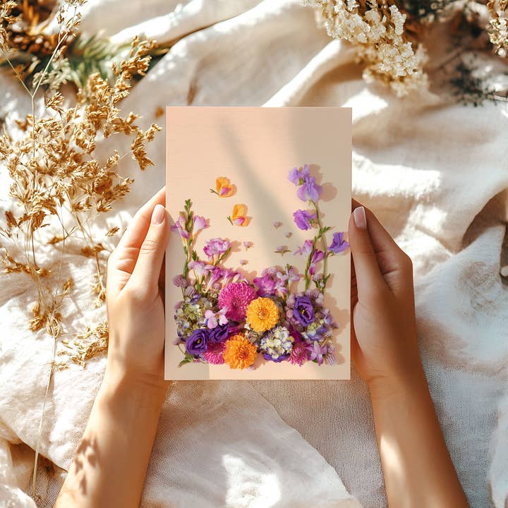 Still Wild - Wholesale Everyday Greeting Card - Meadow - Floral Photography Greeting Card1