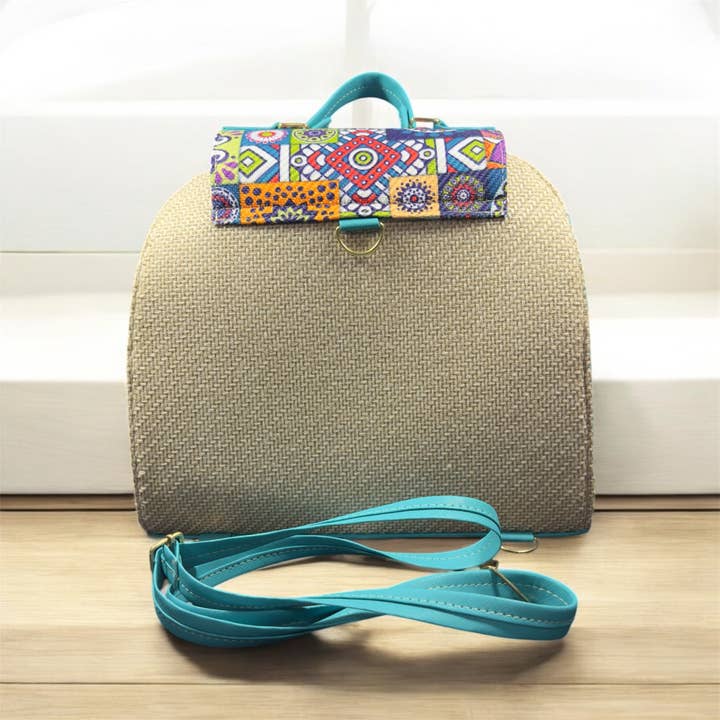 GMCE Global Trading, LLC - Wholesale Backpack - Women's - Handmade Mexican Backpack Jute Inner Pocket8