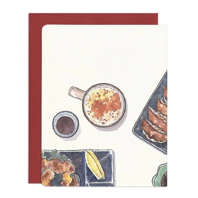 Gotamago - Wholesale Love Card - Ramen & Gyoza Card1