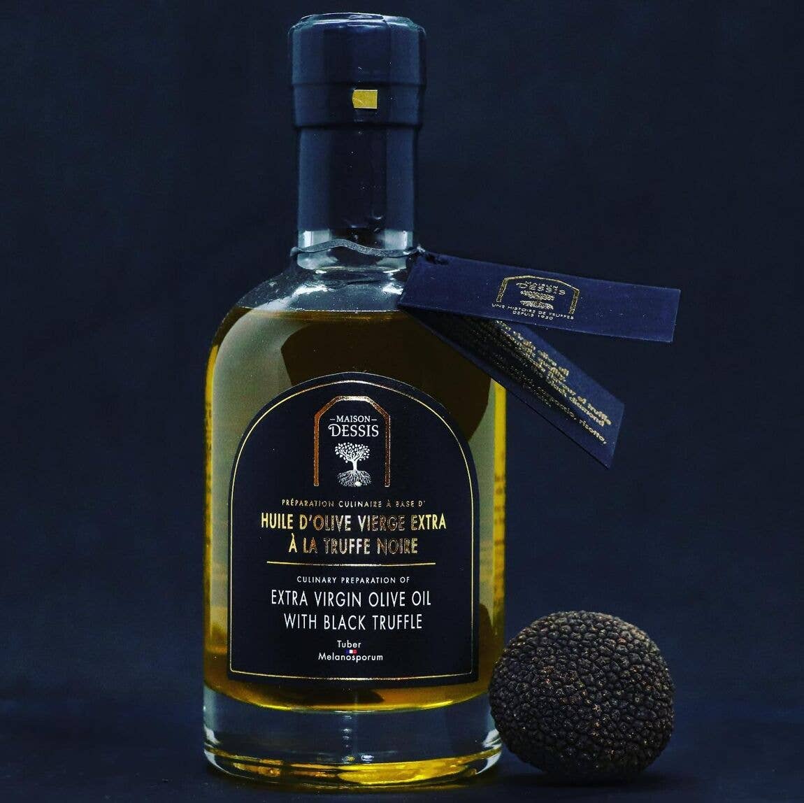 Maison Dessis – wholesale Olive oil – Extra virgin olive oil with black truffle1
