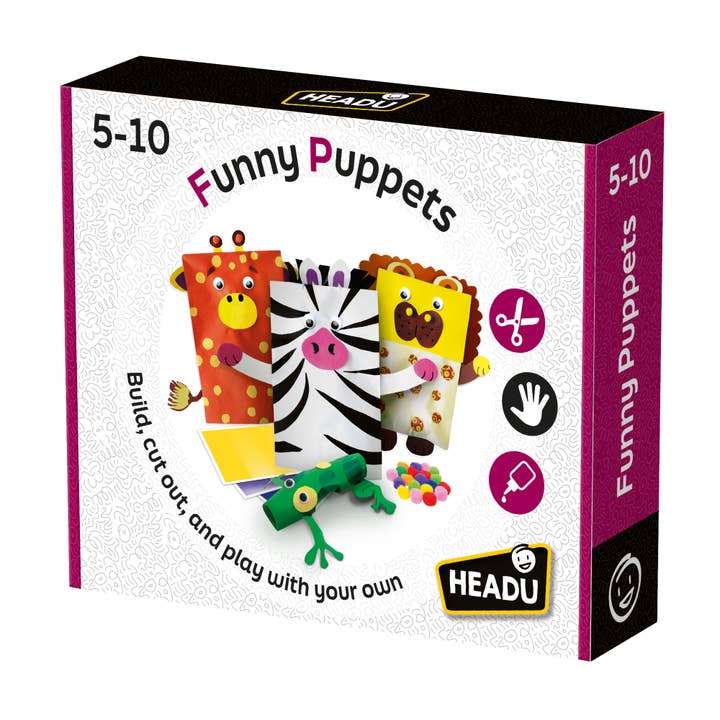 Funny Puppets - Educational Toy for Kids for wholesale by Headu USA