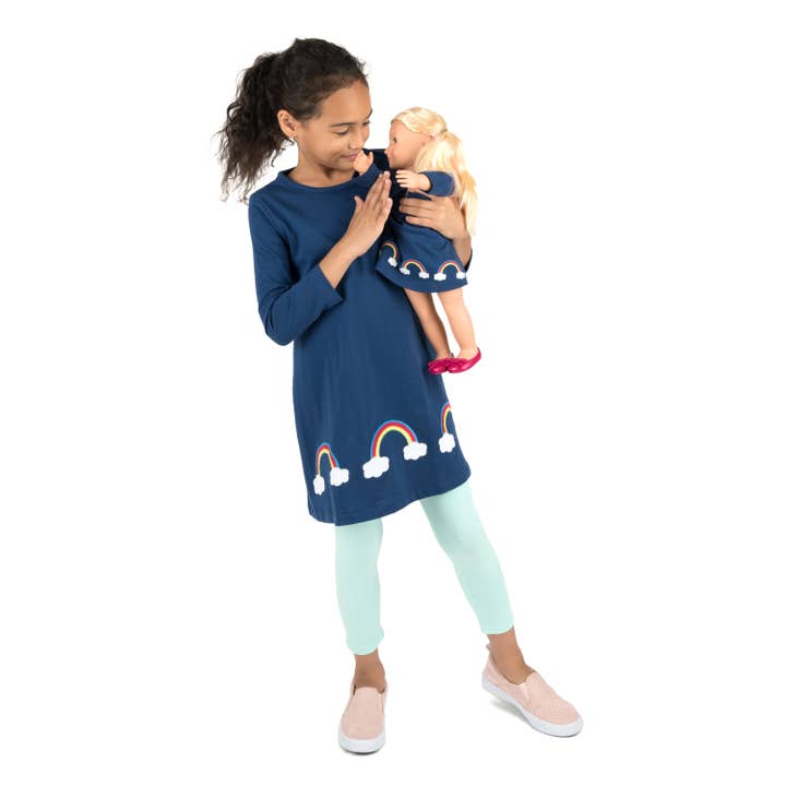 Leveret Pajamas - Wholesale Doll - Kids - Kids Girl & Doll Cotton Dress Back to School11