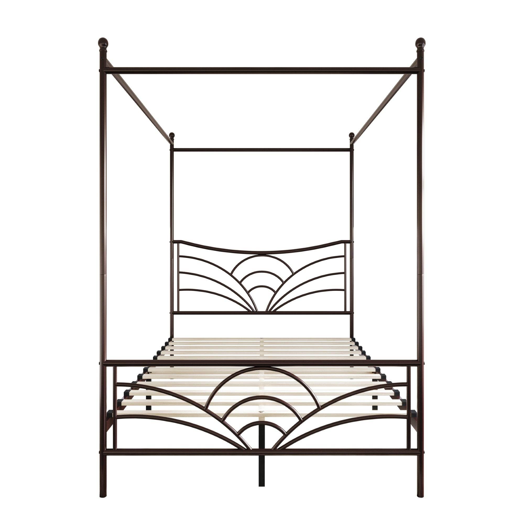 Home Design - Wholesale Bed - Home Design Denver Metal Canopy Bed Frame For Adult4